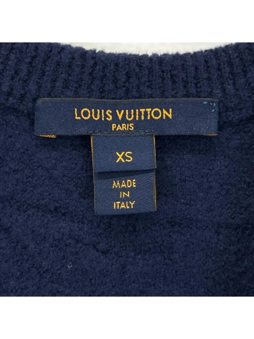 Louis Vuitton 20 Logo Jacquard Knit Dress XS